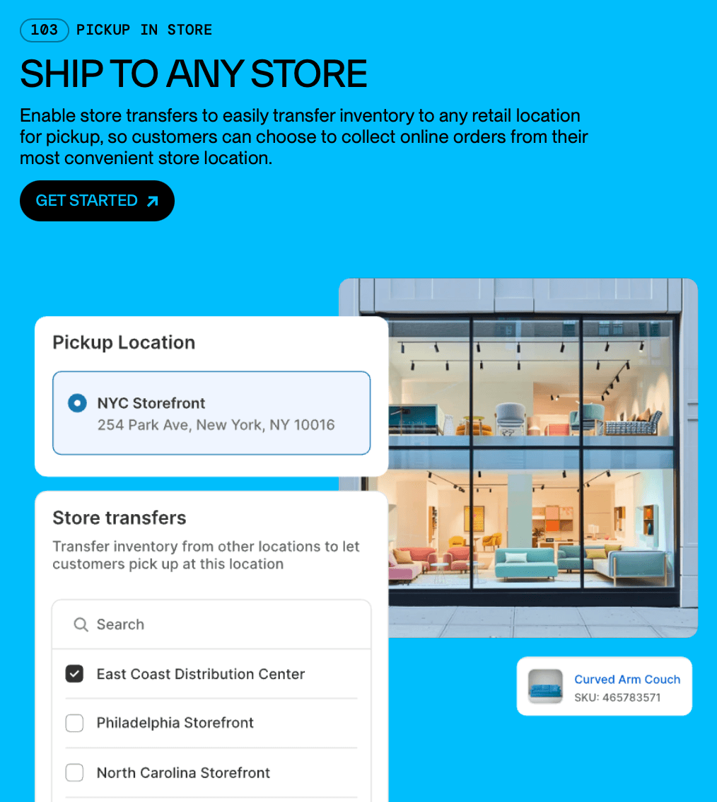 Shopify Editions announcement excerpt for Store Transfers